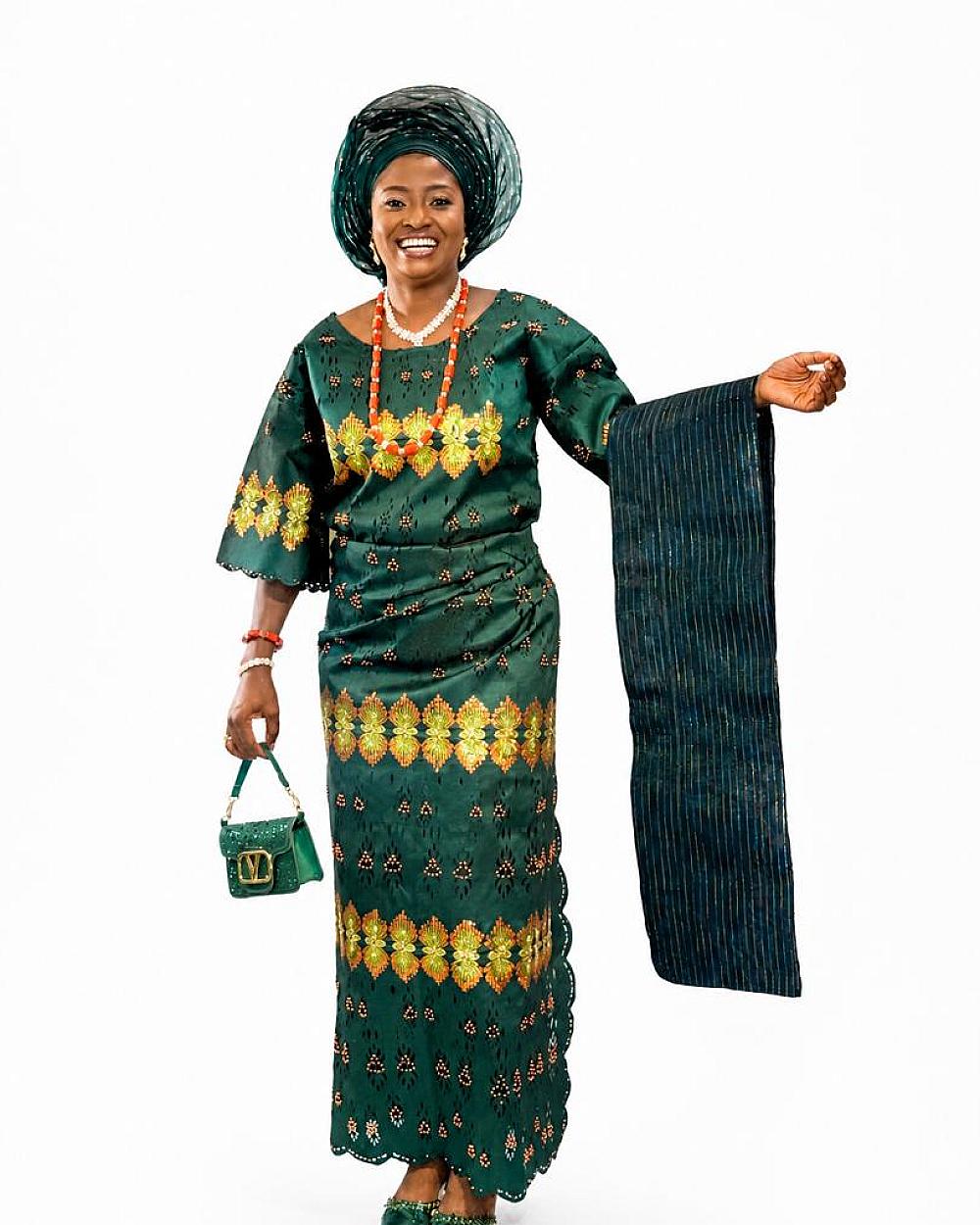 T&T Emerald Regal Aso-Oke